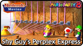 Mario Party 8  Shy Guy's Perplex Express (4 Players, Wario vs Luigi vs Toad vs Daisy)