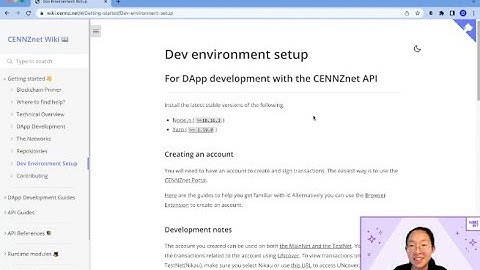 Getting started with DApp development on CENNZnet
