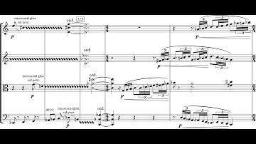 Hari Kanakis - String Quartet No. 2 (2017) [Score-Video]