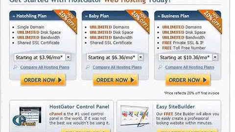 Hostgator Review - Building Your Empire reviews the Hostgator web hosting company