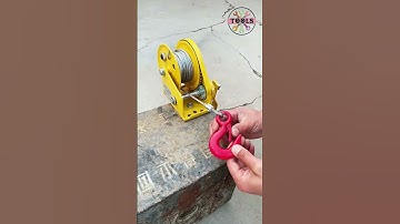 Manual hand winch two way self locking small automatic brake winch portable traction hoist lifting c