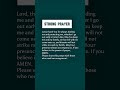 Strong Prayer #prayer #trendingshorts #trendingnow #prayday #love #motivation #goesviral #gospel