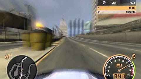 NFSMW Valley Hwy 201 BMW No N2O 1st lap 1:07.30 (No Timebug) By MJSxRacer