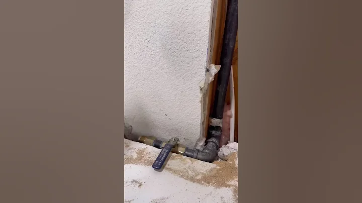 moving a gas line for a stove #plumber #plumbing #diy #propress #ballvalves #repair #plumbers