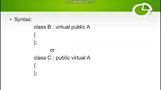 Virtual Base class in C++ -Part 1