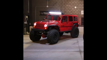 MyTrickRC Axial 2017 Wrangler Light  Kit Install