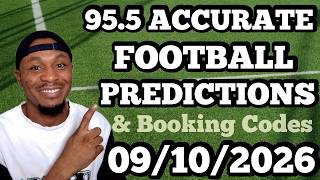 FOOTBALL PREDICTIONS TODAY 09/10/2026 SOCCER PREDICTIONS TODAY | BETTING TIPS #footballpredictions screenshot 4