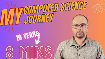 My Entire Computer Science Journey in 8 Minutes | 10 Lessons for you!
