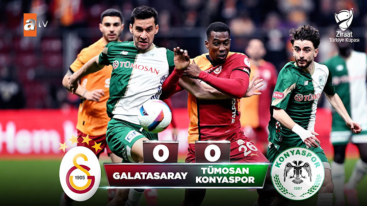 Galatasaray 0 - 0 TÜMOSAN Konyaspor | Ziraat Türkiye Kupası