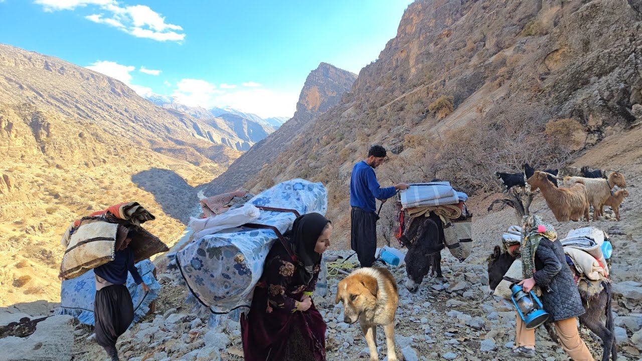 Deadly Nomadic Migration to a Mountain Cave ️ | Survival Through ...