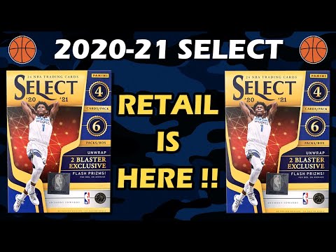 2020-21 NBA Select blaster カード ボックス 2020/21 Panini Select Basketball 6-Pack Blaster Box (Flash