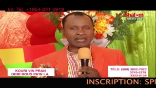 Eglise Shalom Haiti, EN DIRECT Comment, Like and Share