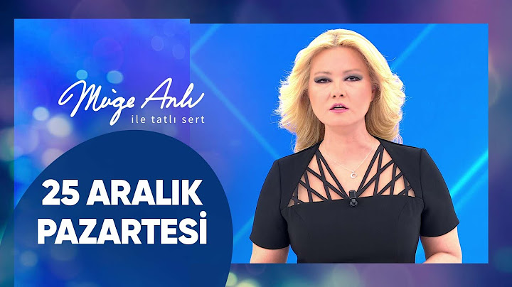 Müge Anlı ile Tatlı Sert | 25 Aralık 2023 Pazartesi