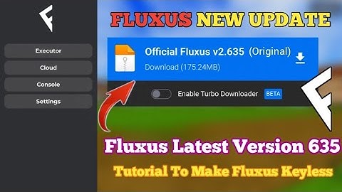 Fluxus Executor Fixed New Official v635 | How To Make Fluxus Keyless Tutorial Available | Roblox
