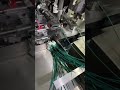 Fully automatic wire crimping housing connector inserting and shrinkable tube loading machine