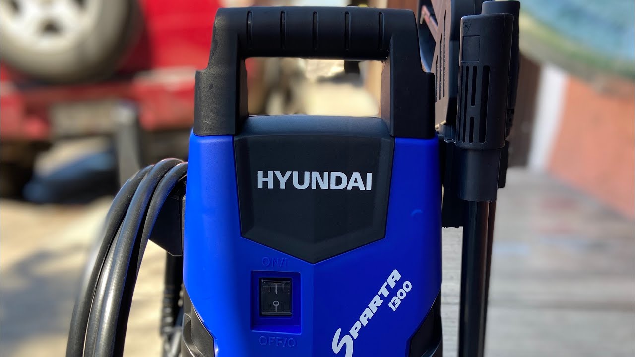Prueba Rápida de Hidrolavadora Hyundai Sparta 1300 - YouTube