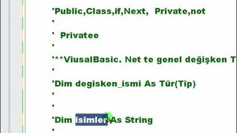 VisualBasic.NET_2008-Ders_4_VisualBasic.Net`te_Değişken_Tanımlama