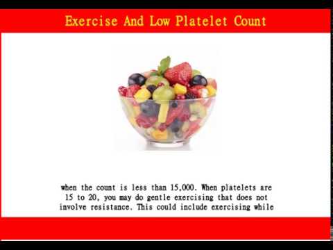 Exercise & Low Platelet Count - YouTube