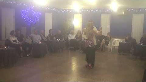 Brigitta Winkler Performing the Argentine Tango with Jason Laughlin in Durham, NC