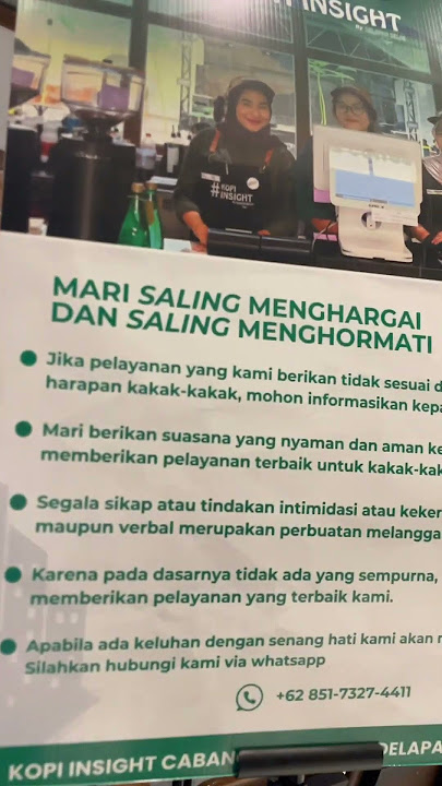 TEMPAT NONGKRONG BEKASI KOPI INSIGHT JATI ASIH #trending #bekasi #ngopi #hangout