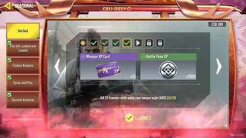 Kill 15 Enemies while using your weapon sight (ADS)