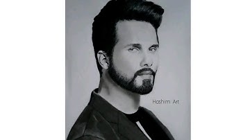 How to draw Shahid Kapoor Step by Step // full sketch outline tutorial for beginners