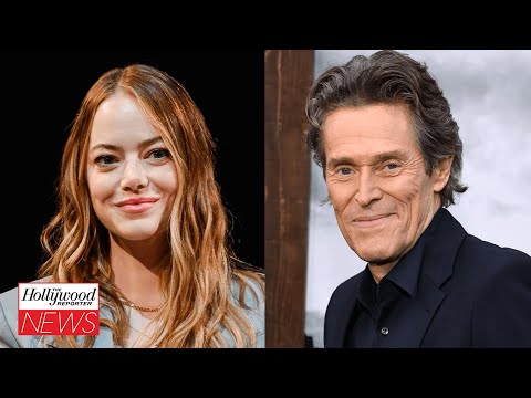 Emma Stone Slapped Willem Dafoe 20 Times While Filming ‘And’ At The Actor's Request | THR News