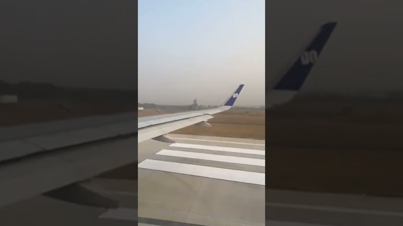 Go first A320 Timelapse takeoff from Pune (PNQ)