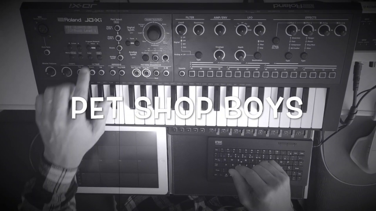ALWAYS ON MY MIND (Pet Shop Boys) Synth Cover Roland JDXi YouTube