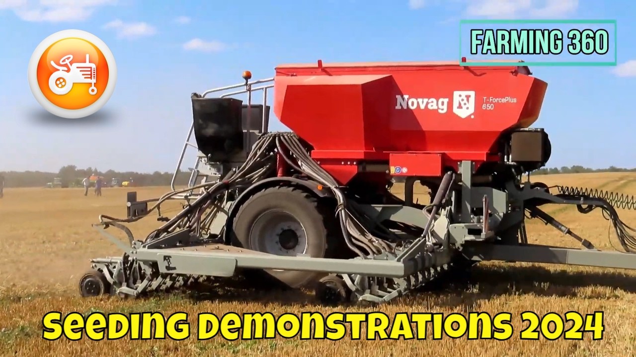 Seeding Demonstrations 2024 | Direct Seeders Test Day