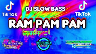 Dj RAM PAM PAM || Dj Slow Bass Viral Tiktok by Yudi Tira ft R Wolulas Project