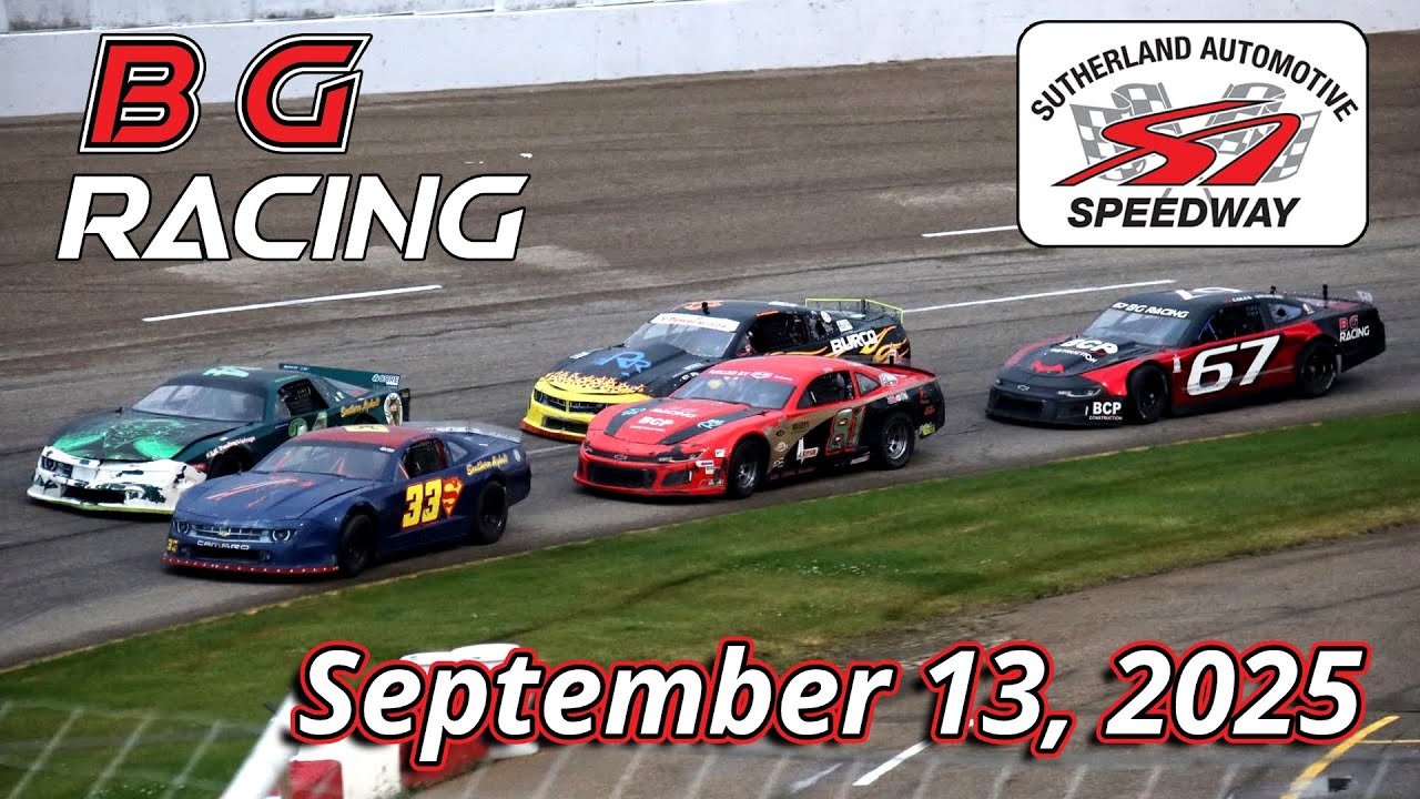 BGR | Racing Season | Sutherland Automotive Speedway, September 13th ...