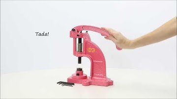 I Like Big Buttons! - How to install DK-98 snap press handle