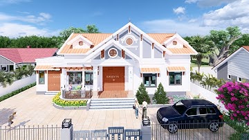 Thổn Thức Với Mẫu Nhà Cấp 4 Đẹp Hiện Đại Tại Lạng Giang Bắc Giang