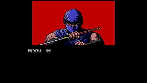 Ninja Gaiden intro Sega Master System