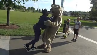 ISHOWSPEED FIGHTS WITH TALKING BEN AT THE PARK AND BLEEDS HIMSELVES