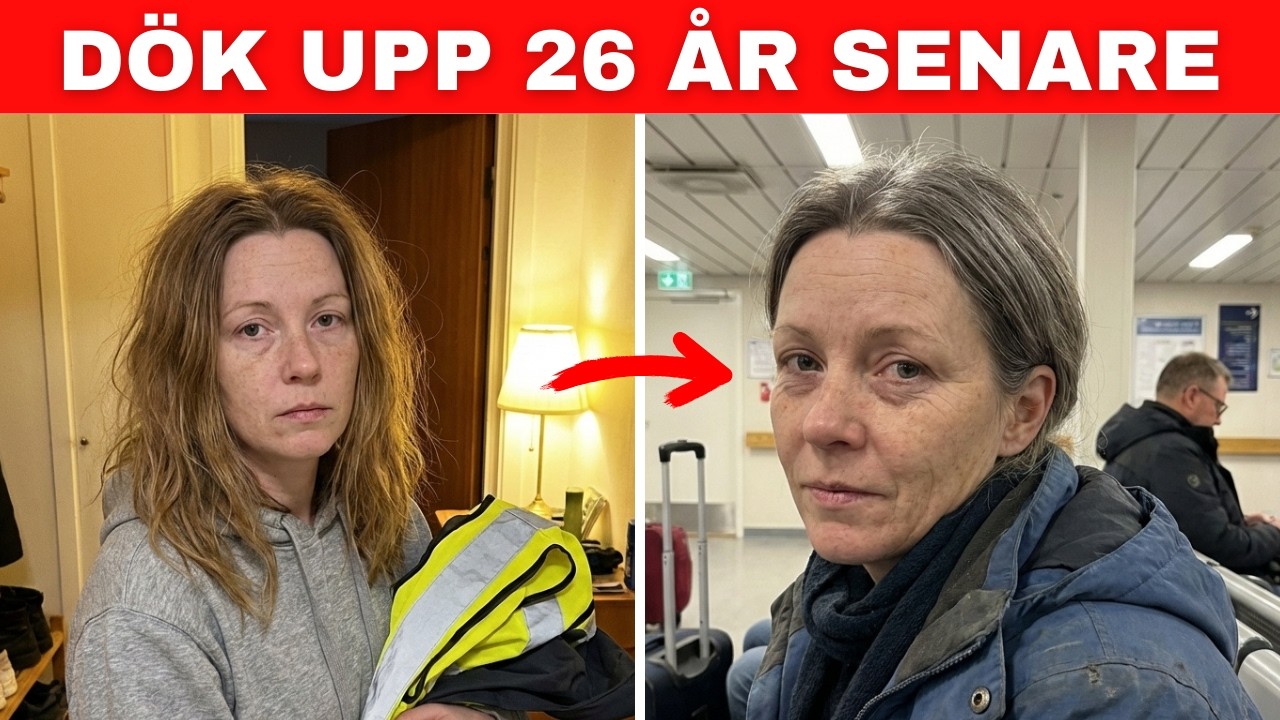 LENA: försvann spårlöst — 26 år senare dök HENNES NAMN upp på en PASSAGERARLISTA!