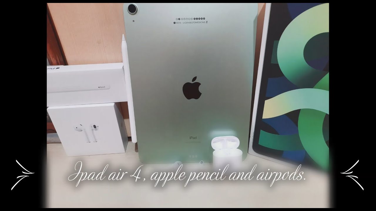 iPad Air 4th gen🤩, The AirPods 2nd gen & free engraving😃 Apple