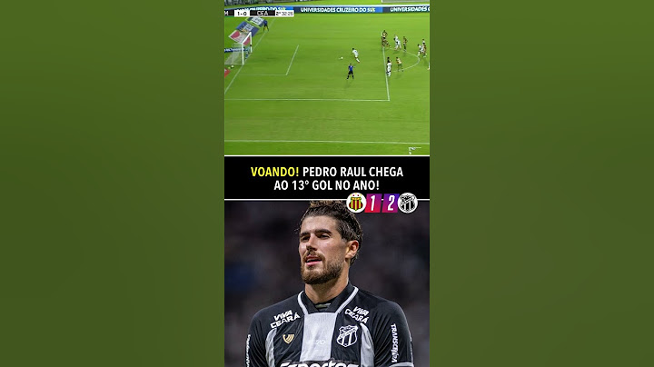 MAIS UM GOL DE PEDRO RAUL PELO CEARÁ 🔥 #shorts