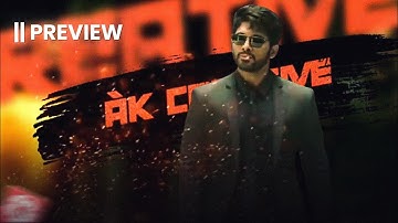 How to EDIT PUSHPA Title Intro Characters intro Animation for short films in Kinemaster 😱