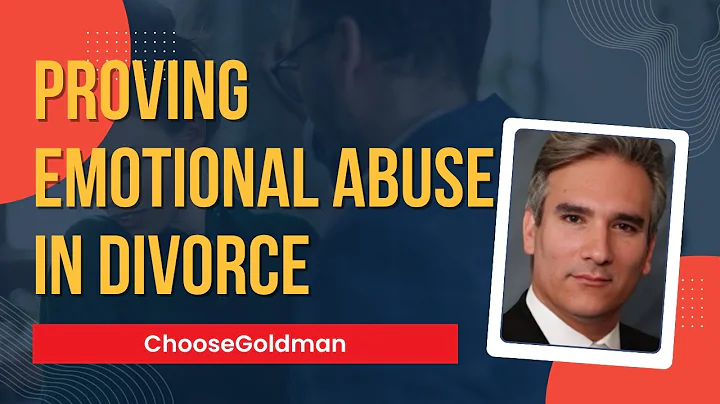 How To Prove Emotional Abuse In A Michigan Divorce - ChooseGoldman.com