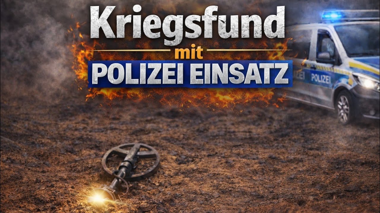 ⚠️Kriegsfund mit Polizei Einsatz bei der Schatzsuche ⚠️
