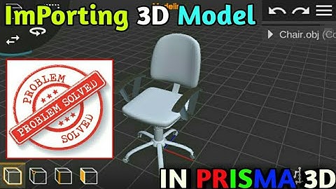 Importing 3d models in prisma 3d | MR TECH ANIMATION | prisma 3d