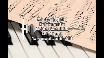 (LIRIK) AKU YANG SALAH - COVER BY ANDMESH ft MAHALINI