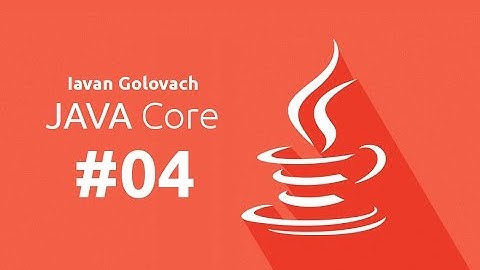 Java Core: Procedural Java Лекция #4 Часть 4