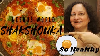 Shakshuka Recipe | Poached Eggs In Tomato Sauce | All Day Breakfast | Easy Mediterranean Dish