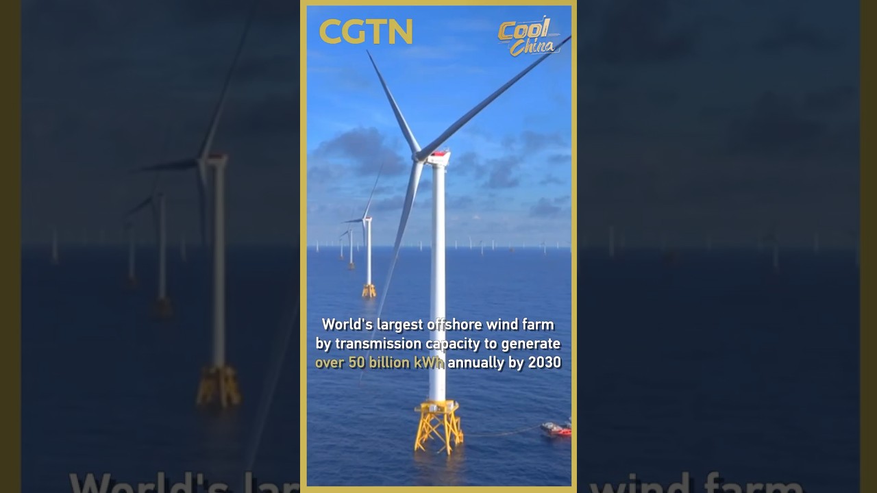 China powers up green transition with massive offshore wind farm