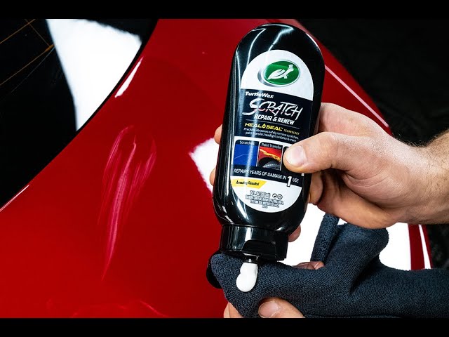 Best Scratch Remover for Car: Scratch Repair & Renew