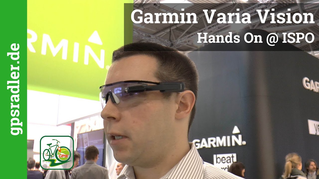Garmin Varia Vision - Hands-On @ ISPO [de]