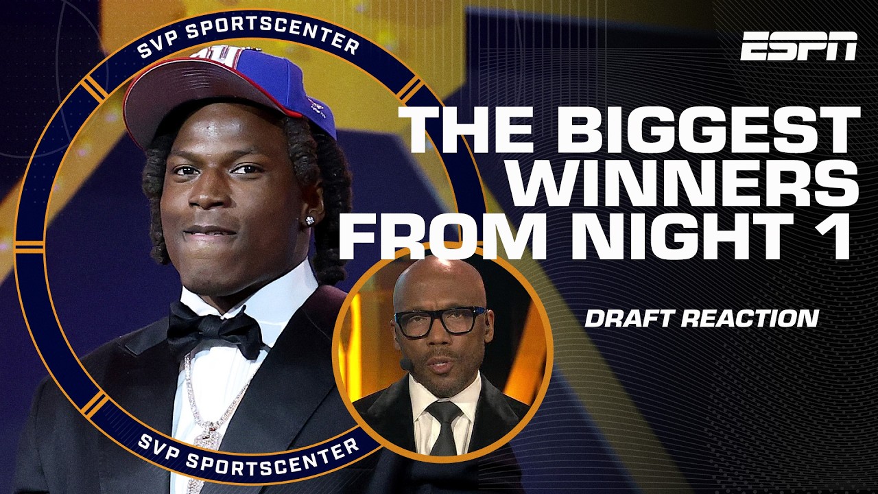 NFL Draft Round 1 Reaction π The Giants got foundational picks β Louis Riddick | SC with SVP